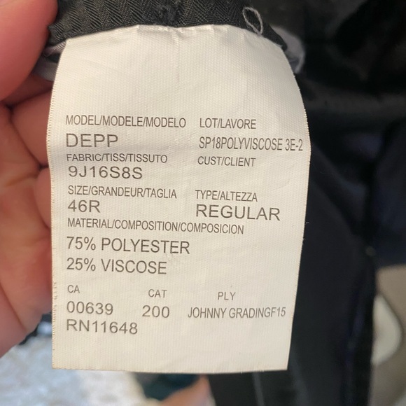 Calvin Klein Suit - only worn once! Great condition. - Picture 3 of 8